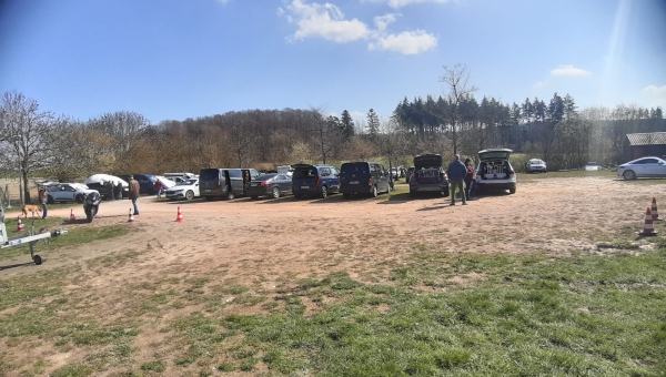 Ein wunderschöner erster Trainingstag am 22.03.26